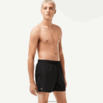 Lacoste מכנסי ים קלים לייבוש מהיר DZ4D0D534 שחור ירוק 964 גברים