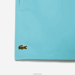 Lacoste מכנסי ים קלים לייבוש מהיר DZ4D0D543 ירוק טורקיז vy גברים - Image 6