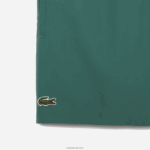 Lacoste מכנסי ים קלים לייבוש מהיר DZ4D0D546 חאקי ירוק wij גברים - Image 5