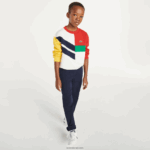 Lacoste מכנסי כותנה קלים נוחים DZ4D0D3296 כחול כהה 166 בנים
