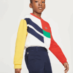 Lacoste מכנסי כותנה קלים נוחים DZ4D0D3296 כחול כהה 166 בנים - Image 3