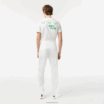 Lacoste מכנסי מכנסי ספורט גולף מתיחה DZ4D0D421 לבן 70V גברים - Image 3