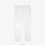 Lacoste מכנסי מכנסי ספורט גולף מתיחה DZ4D0D421 לבן 70V גברים - Image 4