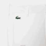 Lacoste מכנסי מכנסי ספורט גולף מתיחה DZ4D0D421 לבן 70V גברים - Image 5