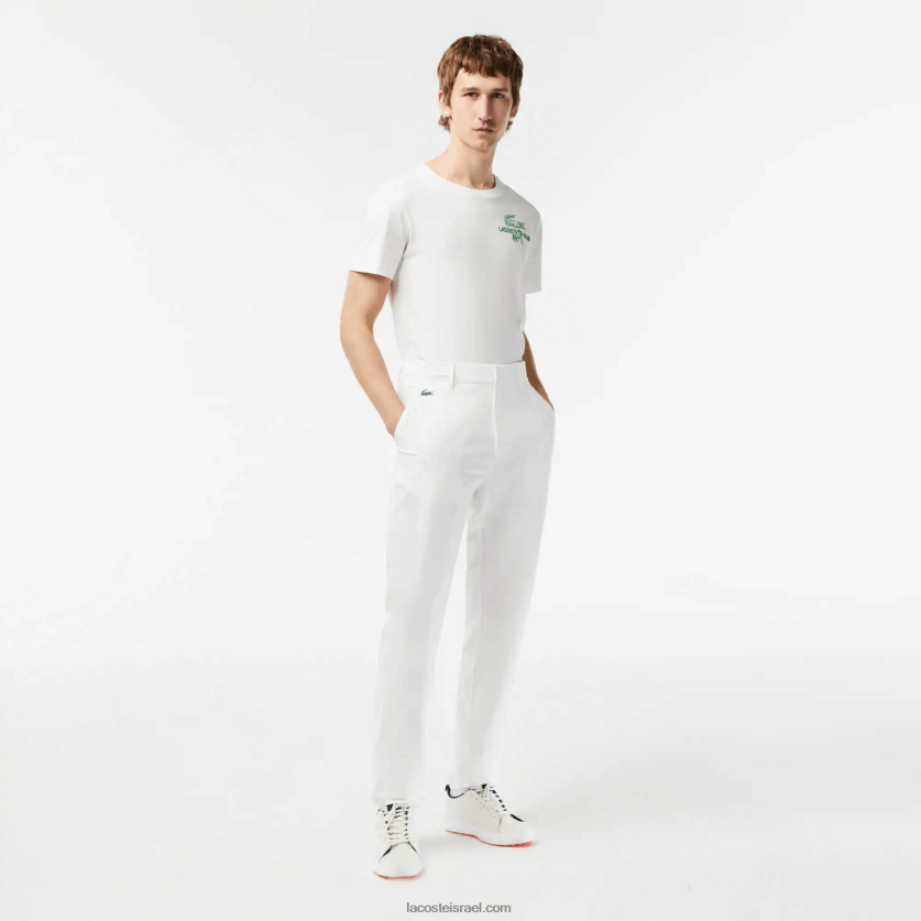 lacoste_d79ed79bd7a0d7a1d799_d79ed79bd7a0d7a1d799_d7a1d7a4d795d7a8d798_d792d795d79cd7a3_d79ed7aad799d797d794_dz4d0d421_d79cd791.png Lacoste מכנסי מכנסי ספורט גולף מתיחה DZ4D0D421 לבן 70V גברים - Image 1
