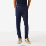 Lacoste מכנסי מכנסי ספורט גולף מתיחה DZ4D0D422 כחול כהה 166 גברים - Image 2