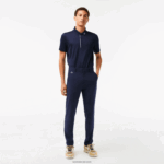 Lacoste מכנסי מכנסי ספורט גולף מתיחה DZ4D0D422 כחול כהה 166 גברים