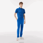 Lacoste מכנסי מכנסי ספורט גולף מתיחה DZ4D0D423 כחול kxb גברים