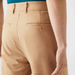 Lacoste מכנסי מכנסי ספורט גולף מתיחה DZ4D0D424 בז' 02s גברים - Image 6