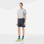 Lacoste מכנסי ספורט דו גוונים עם תחתונים מובנים DZ4D0D480 כחול בהיר ירוק b00 גברים