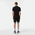 Lacoste מכנסי ספורט דו גוונים עם תחתונים מובנים DZ4D0D481 שחור אפור chine x0i גברים - Image 3