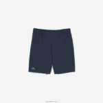Lacoste מכנסי ספורט דו גוונים עם תחתונים מובנים DZ4D0D480 כחול בהיר ירוק b00 גברים - Image 4