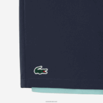 Lacoste מכנסי ספורט דו גוונים עם תחתונים מובנים DZ4D0D480 כחול בהיר ירוק b00 גברים - Image 5
