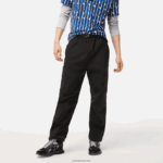 Lacoste מכנסי ספורט דוחי מים בכושר נינוח DZ4D0D23 שחור 031 גברים - Image 2