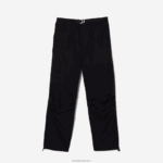 Lacoste מכנסי ספורט דוחי מים בכושר נינוח DZ4D0D23 שחור 031 גברים - Image 4