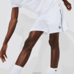 Lacoste מכנסי ספורט קלים במהדורה פתוחה צרפתית DZ4D0D1547 לבן כחול כהה aj0 גברים - Image 2