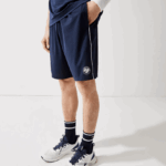 Lacoste מכנסי ספורט קלים במהדורה פתוחה צרפתית DZ4D0D1546 לבן כחול כהה r20 גברים - Image 4
