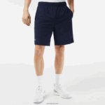 Lacoste מכנסי ספורט קלים במיוחד DZ4D0D1411 כחול כהה לבן 525 גברים - Image 2
