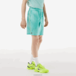 Lacoste מכנסי ספורט קצרים DZ4D0D11 ירוק בהיר צהוב h0u גברים - Image 2