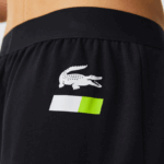 Lacoste מכנסי פיג'מה צמר לוגו אוברסייז DZ4D0D1566 אפור כהה לבן צהוב p44 גברים - Image 7