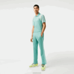 Lacoste מכנסי פיקה בכושר רגיל DZ4D0D337 ירוק 3a4 גברים
