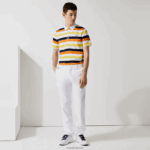 Lacoste מכנסי צ'ינו גולף מתיחה ספורט DZ4D0D1641 לבן 001 גברים - Image 2