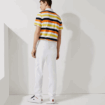 Lacoste מכנסי צ'ינו גולף מתיחה ספורט DZ4D0D1641 לבן 001 גברים - Image 3