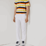 Lacoste מכנסי צ'ינו גולף מתיחה ספורט DZ4D0D1641 לבן 001 גברים - Image 6