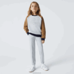 Lacoste מכנסי צ'ינו כותנה מותניים אלסטיים DZ4D0D3275 chine אפור cca בנים