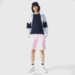 Lacoste מכנסי צמר מכותנה אורגנית מוברש DZ4D0D1576 ורוד z4h גברים
