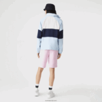 Lacoste מכנסי צמר מכותנה אורגנית מוברש DZ4D0D1576 ורוד z4h גברים - Image 3