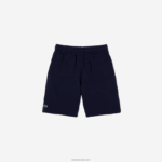 Lacoste מכנסי צמר מכותנה אורגנית מוברש DZ4D0D3100 כחול כהה 166 ילדים - Image 5