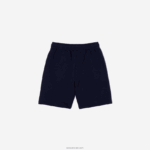 Lacoste מכנסי צמר מכותנה אורגנית מוברש DZ4D0D3100 כחול כהה 166 ילדים - Image 6