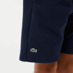 Lacoste מכנסי צמר מכותנה אורגנית מוברש DZ4D0D3100 כחול כהה 166 ילדים - Image 7