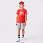 Lacoste מכנסי צמר מכותנה אורגנית מוברש DZ4D0D3101 chine אפור cca ילדים - Image 7