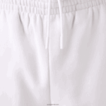 Lacoste מכנסי צמר מכותנה אורגנית מוברש DZ4D0D415 לבן 001 גברים - Image 6