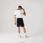Lacoste מכנסי צמר ספורט טניס DZ4D0D1337 שחור 031 גברים - Image 3