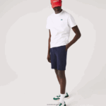 Lacoste מכנסי צמר ספורט טניס DZ4D0D1338 כחול כהה 166 גברים - Image 2