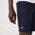 Lacoste מכנסי צמר ספורט טניס DZ4D0D1338 כחול כהה 166 גברים - Image 6