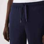 Lacoste מכנסי צמר ספורט טניס DZ4D0D1338 כחול כהה 166 גברים - Image 7