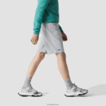 Lacoste מכנסי צמר ספורט טניס DZ4D0D1361 chine אפור cca גברים - Image 2