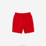 Lacoste מכנסי צמר ספורט טניס DZ4D0D1374 אדום 240 גברים - Image 4