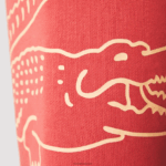 Lacoste מכנסי צמר קצרים בהדפס קרוקודיל DZ4D0D1608 אדום 67 גרם גברים - Image 7