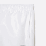 Lacoste מכנסיים קצרים מרופדים בג'רזי בגזרה רגועה - מידות גדולות - גדולות DZ4D0D1446 לבן 001 גברים - Image 5