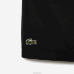 Lacoste מכנסיים קצרים מרופדים בג'רזי בגזרה רגועה - מידות גדולות - גדולות DZ4D0D1445 שחור 031 גברים - Image 5