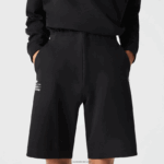 Lacoste מכנסיים קצרים עם הדפס רעיוני DZ4D0D1354 שחור 031 גברים - Image 2