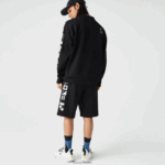 Lacoste מכנסיים קצרים עם הדפס רעיוני DZ4D0D1354 שחור 031 גברים - Image 3