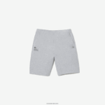Lacoste מכנסיים קצרים עם הדפס רעיוני DZ4D0D1355 chine אפור cca גברים - Image 5