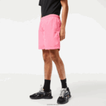 Lacoste מכנסיים קצרים עמידים למים DZ4D0D466 ורוד 2r3 גברים - Image 2