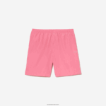 Lacoste מכנסיים קצרים עמידים למים DZ4D0D466 ורוד 2r3 גברים - Image 4